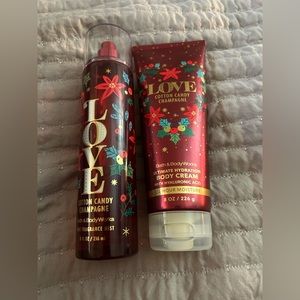 Cotton candy champagne bundle